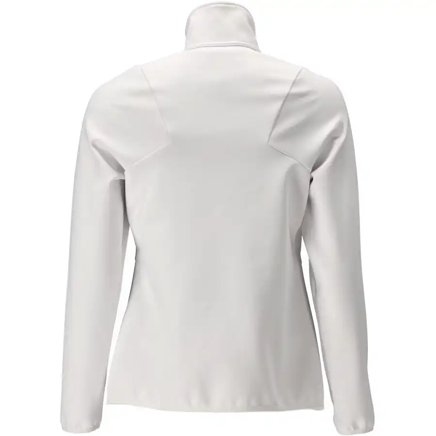 Damen Fleece-Zip-Sweatshirt "22553-608" in XXL, Weiß - Thumbnail 2