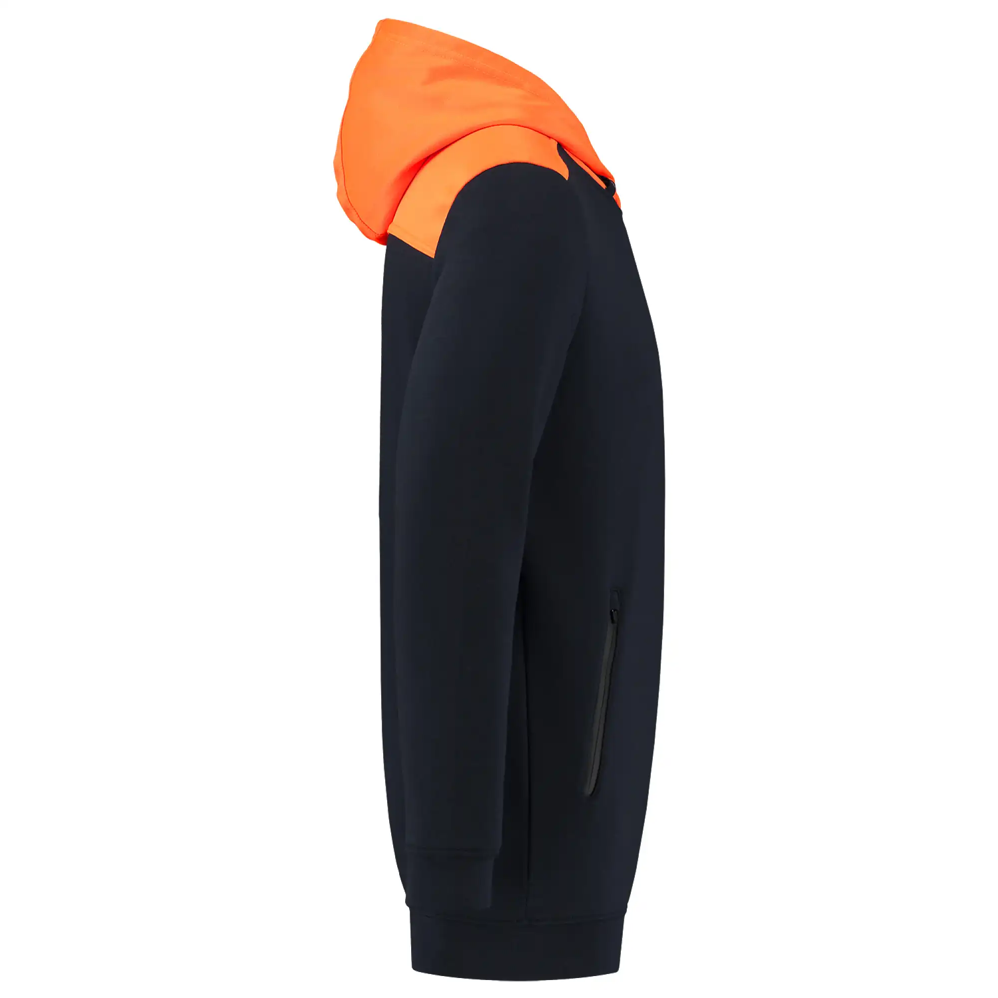 Kapuzen-Sweatshirt "303005" Safety in XS, ink/orange - Thumbnail 4