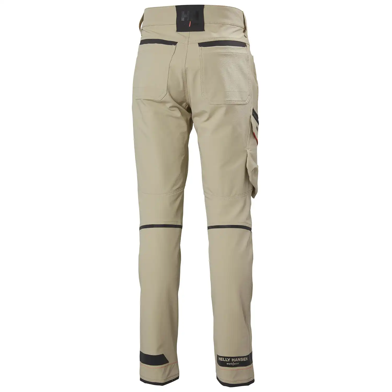 Stretch Servicehose "KENSINGTON" in sand/schwarz, C44 - Thumbnail 2