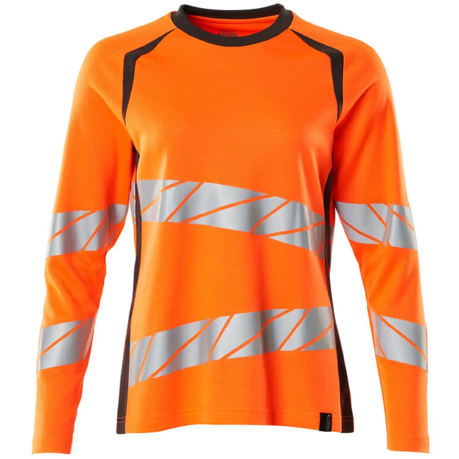 Damen Warnschutz Langarmshirt "ACCELERATE SAFE" UV-Schutz in orange/dunkelanthrazit, XS - Bild 1