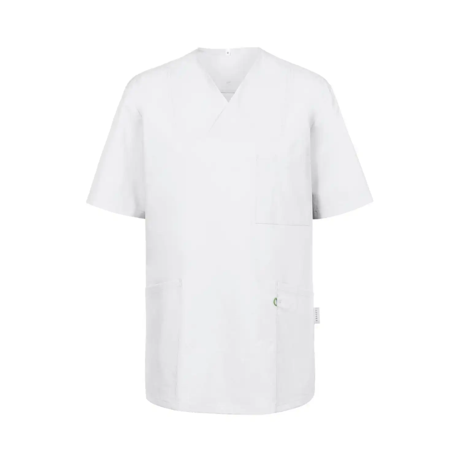 Unisex Kasack 5003 in L, Weiß - Thumbnail 1