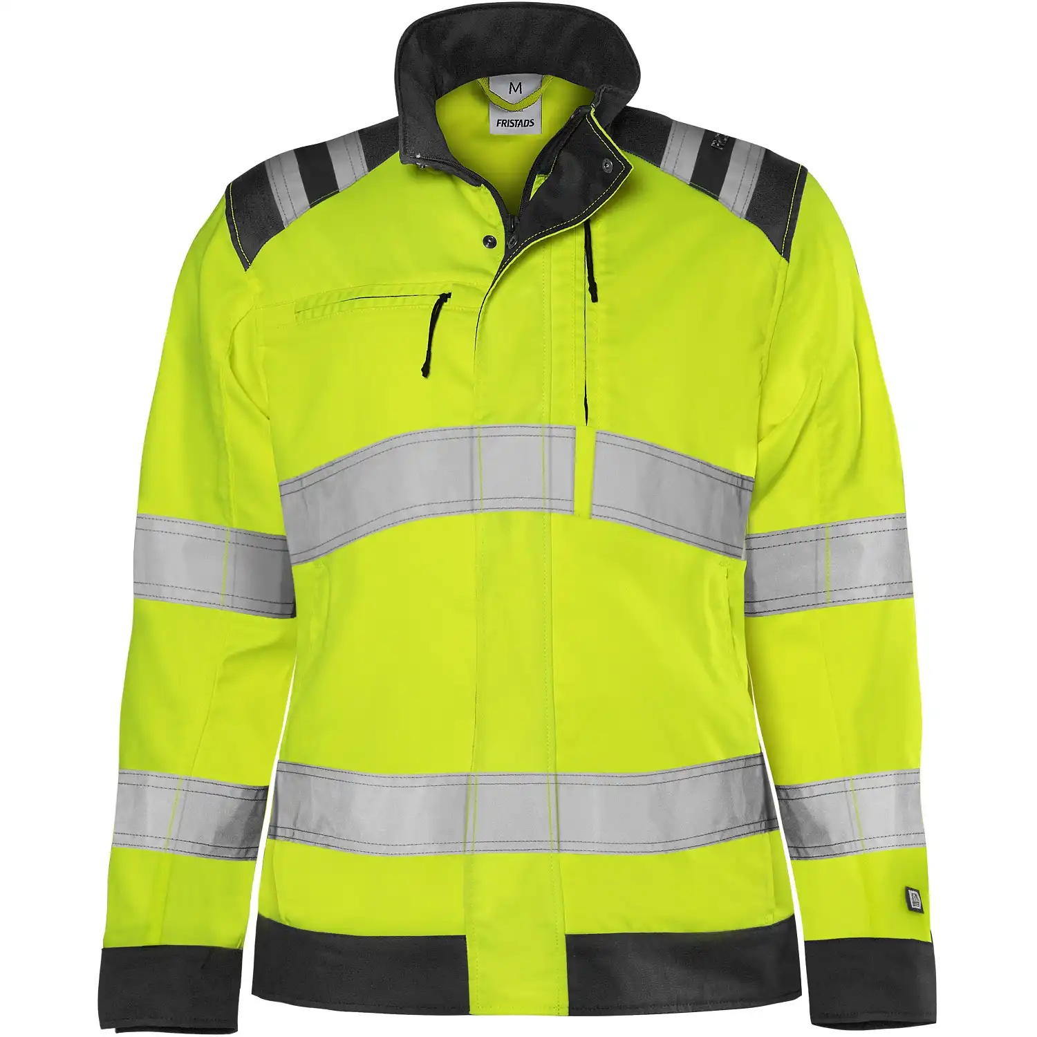Damen Warnschutz Bundjacke "4068 GPLU" Green Trofta in gelb/schwarz, S - Thumbnail 1