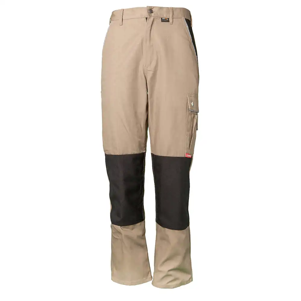 Bundhose "CANVAS 320" in khaki/Schwarz, 42 - Bild 1