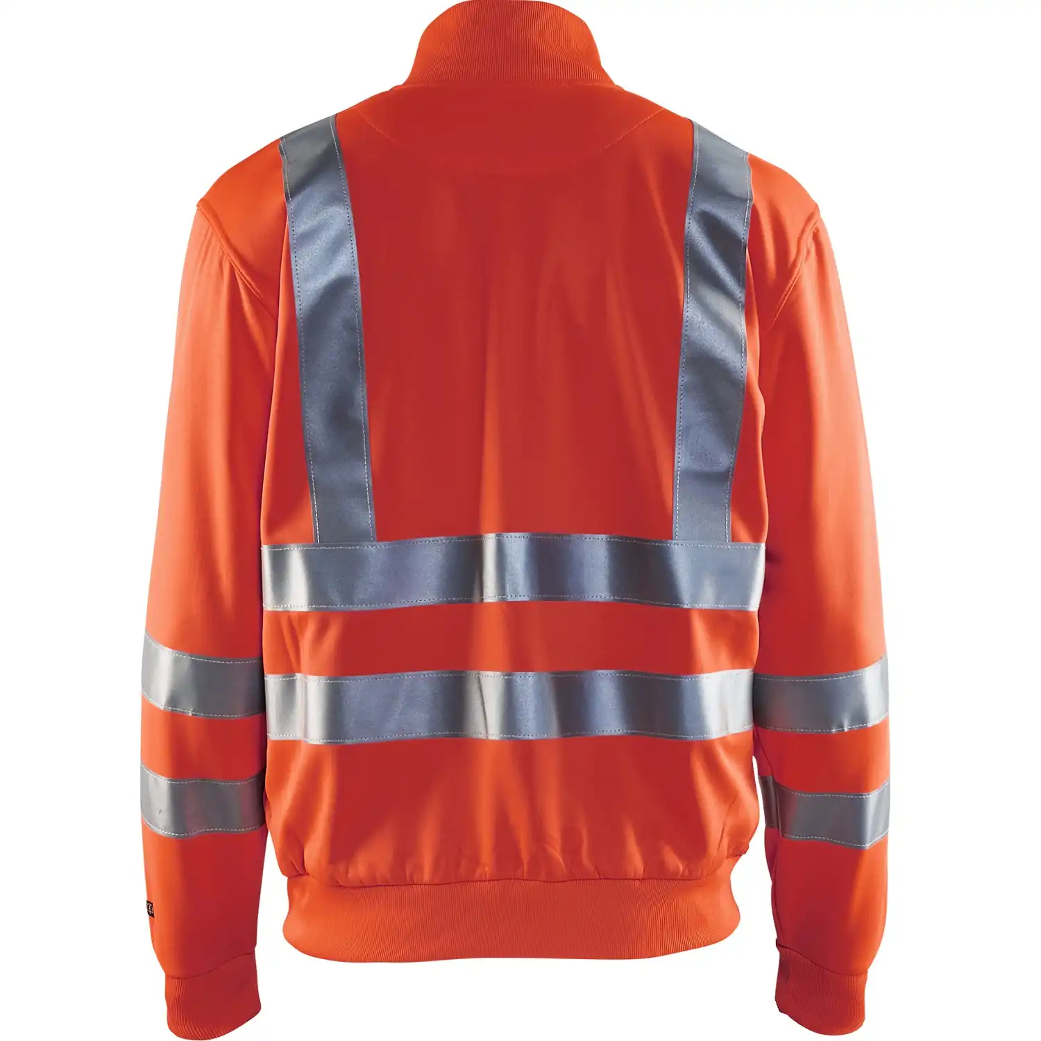 Warnschutz Sweatjacke "3358" in 3XL, Rot - Thumbnail 3