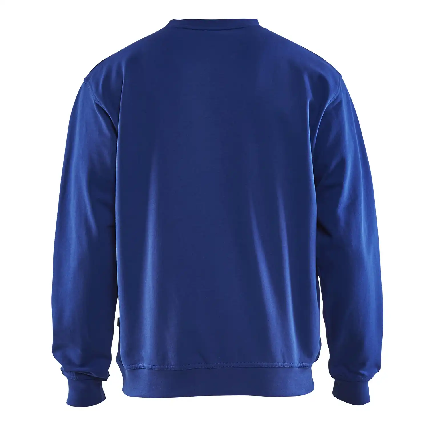 Pullover "3340" Rundhals in kornblau, M - Thumbnail 2