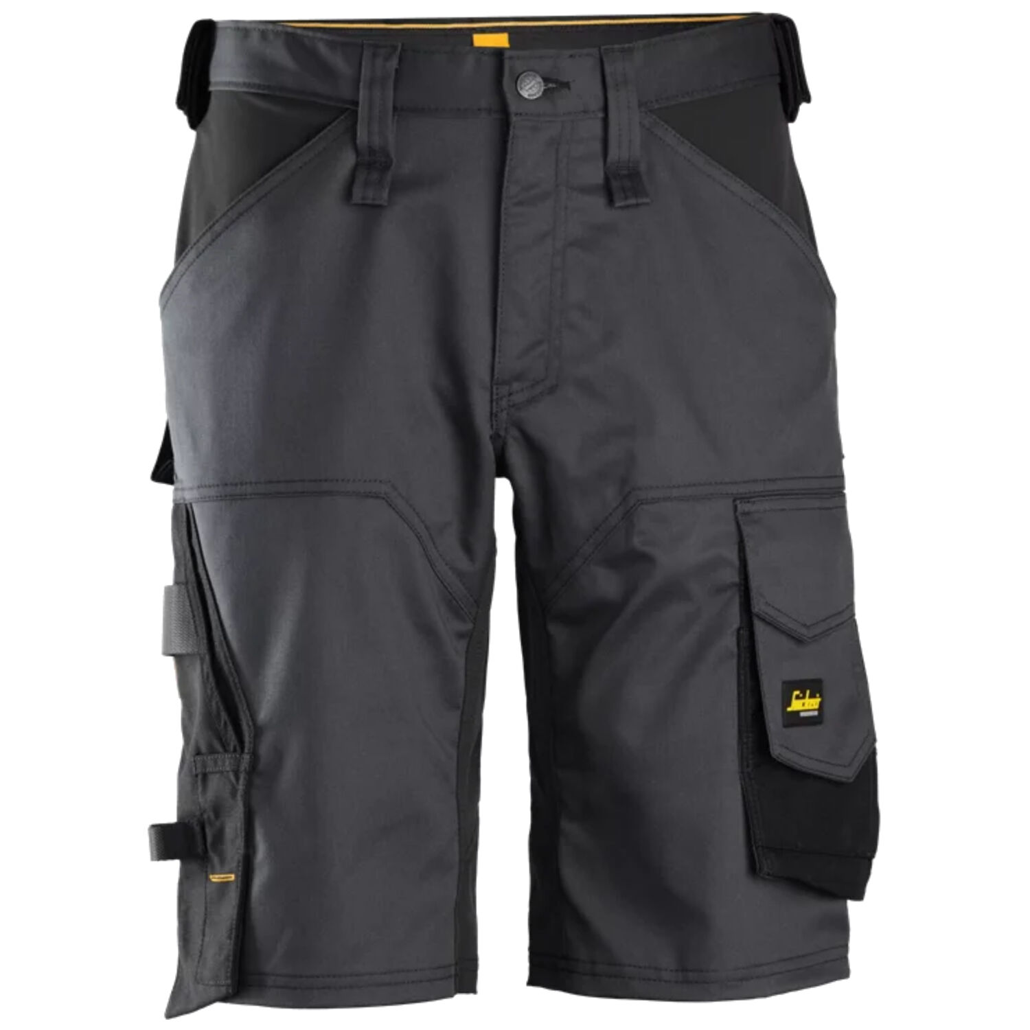 Stretch-Arbeitsshorts "6153" in stahlgrau/schwarz, 44 - Bild 1