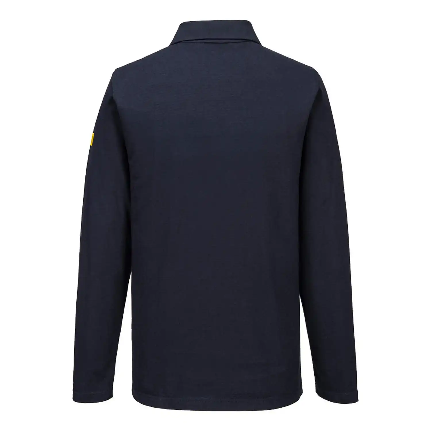 ESD Antistatik Poloshirt langarm "AS23" in marine, L - Thumbnail 2