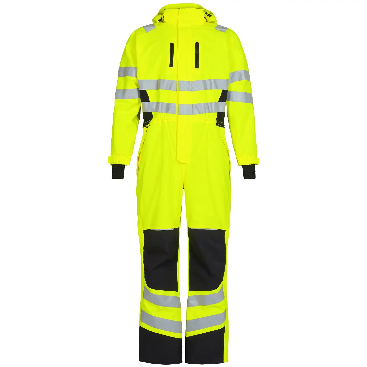 Warnschutz Winteroverall "4946-930" Safety in gelb/schwarz, L - Thumbnail 1