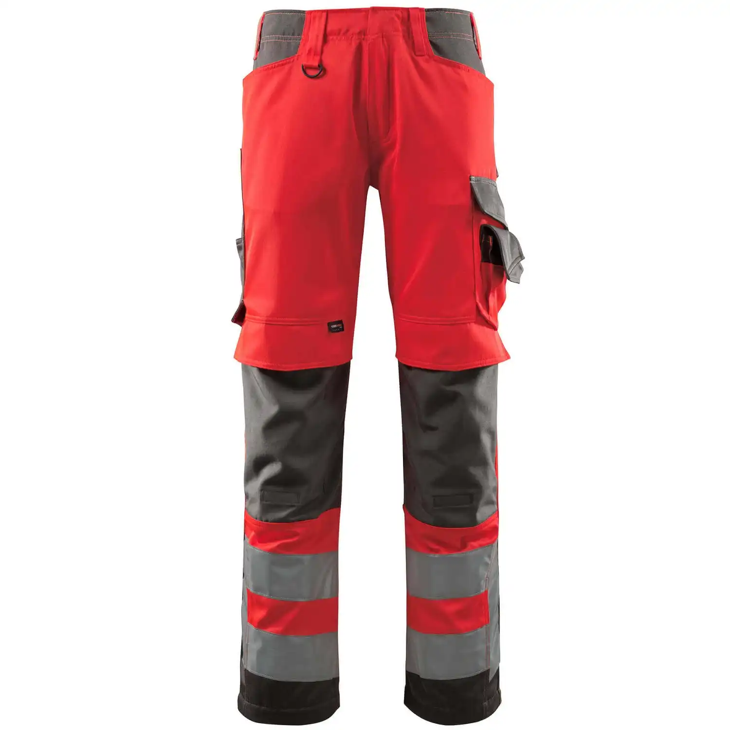 Warnschutz-Hose "KENDAL" Safe Supreme in rot/dunkelanthrazit, 82C48 (EU 48) - Thumbnail 1