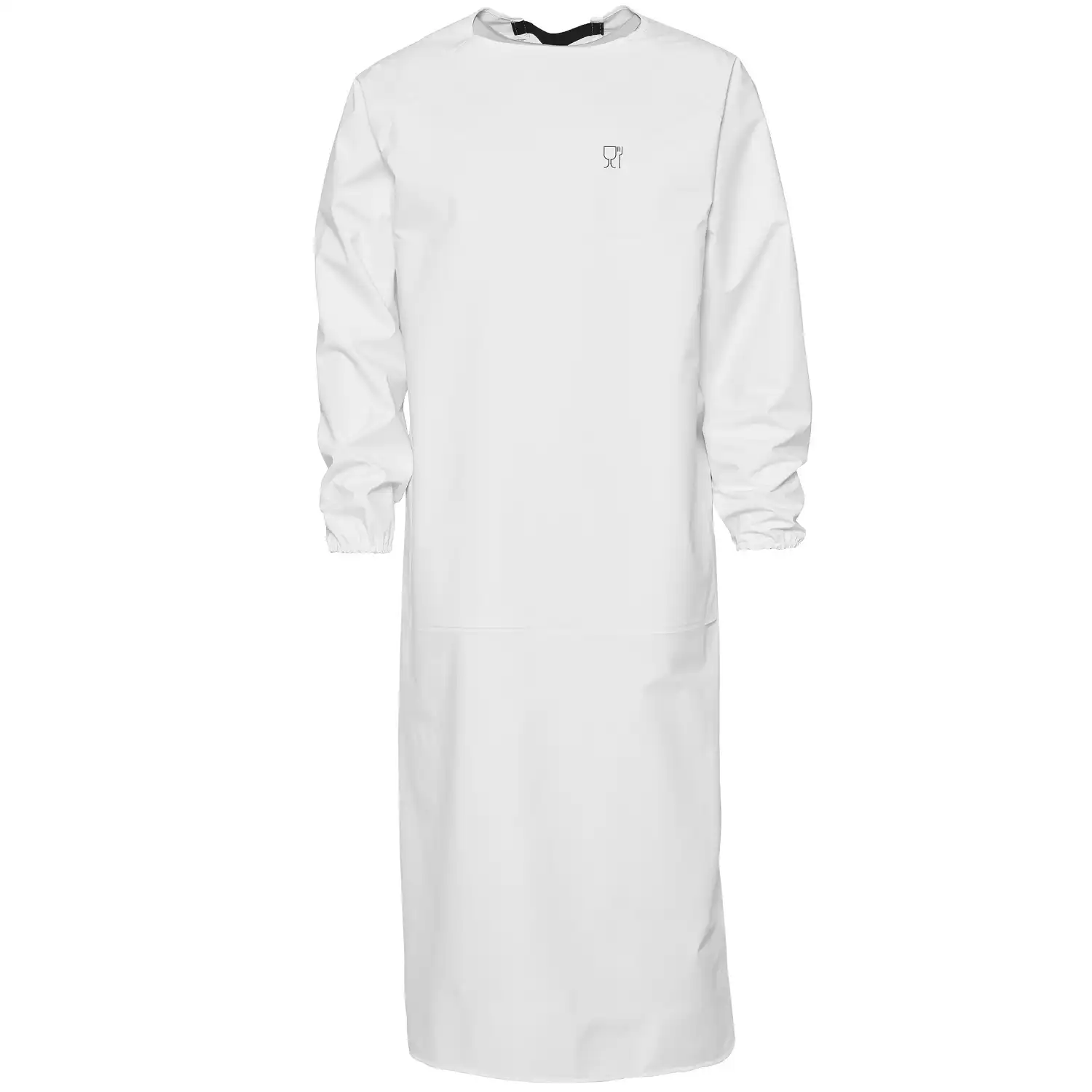 PU Kittelschürze "075902" Food G&G in L, Weiß - Thumbnail 1