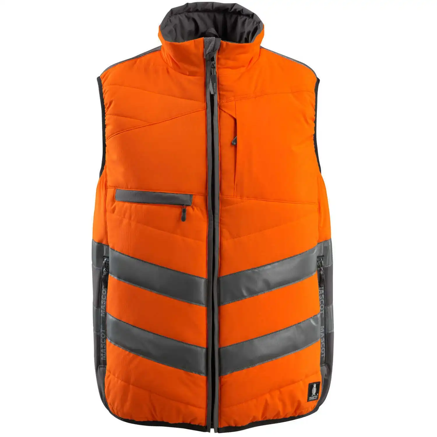 Warnschutz Thermoweste "GRIMSBY" Safe Supreme in warnorange/anthrazit, XXL - Thumbnail 1