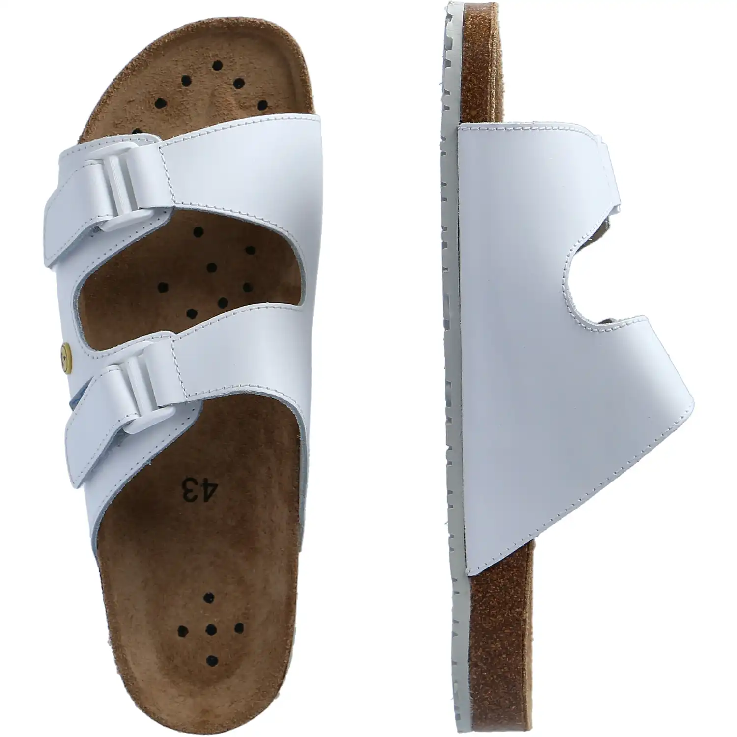 Berufssandale OB "4080" ESD Nature weiß in 43 - Thumbnail 2