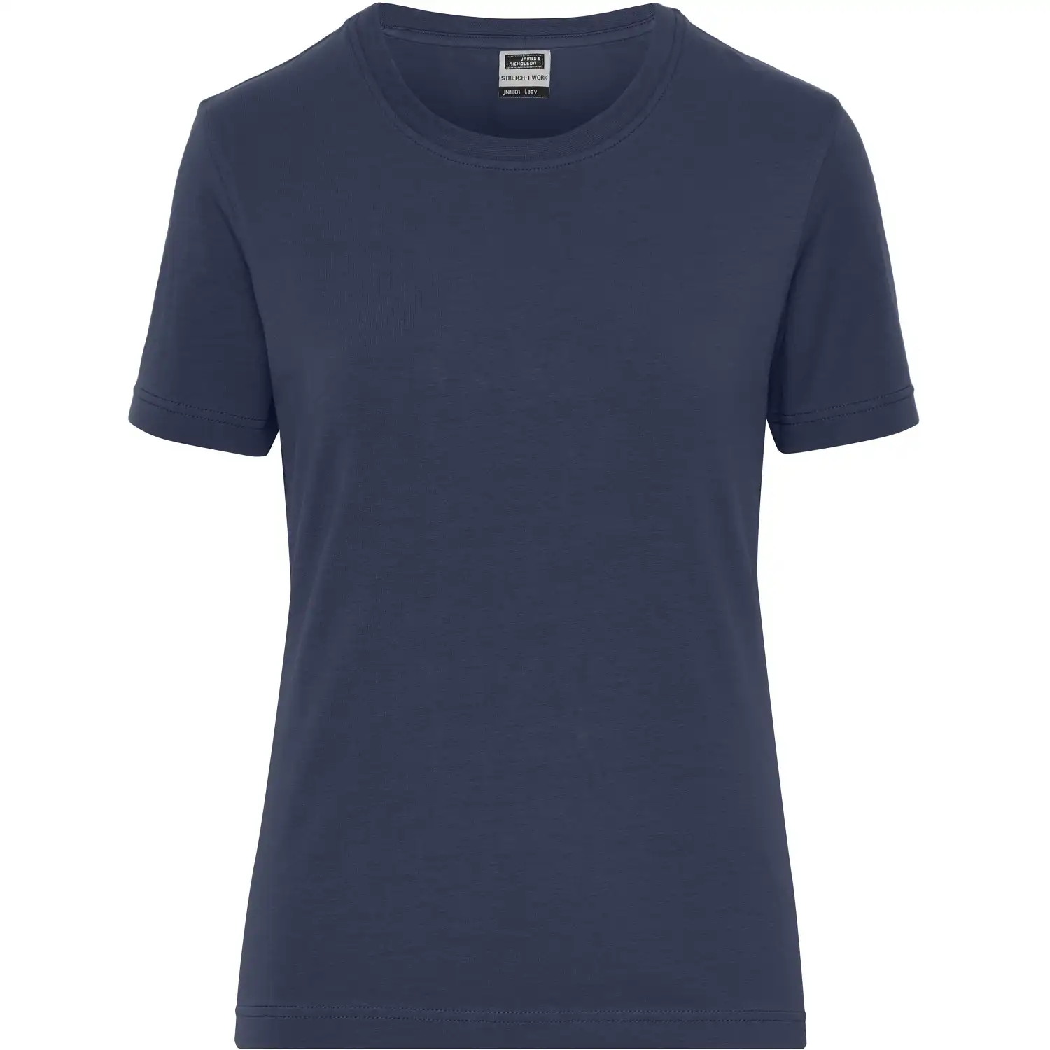 Damen Bio Stretch T-Shirt "JN1801" UV-Schutz in navy, XL - Bild 1