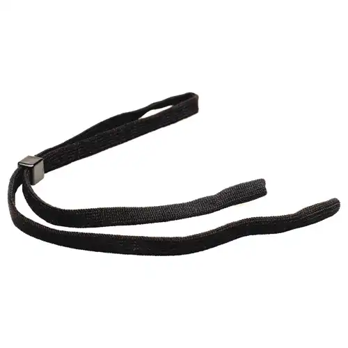 Brillenband für Bügelbrillen, verstellbar - schwarz  - Bild 1