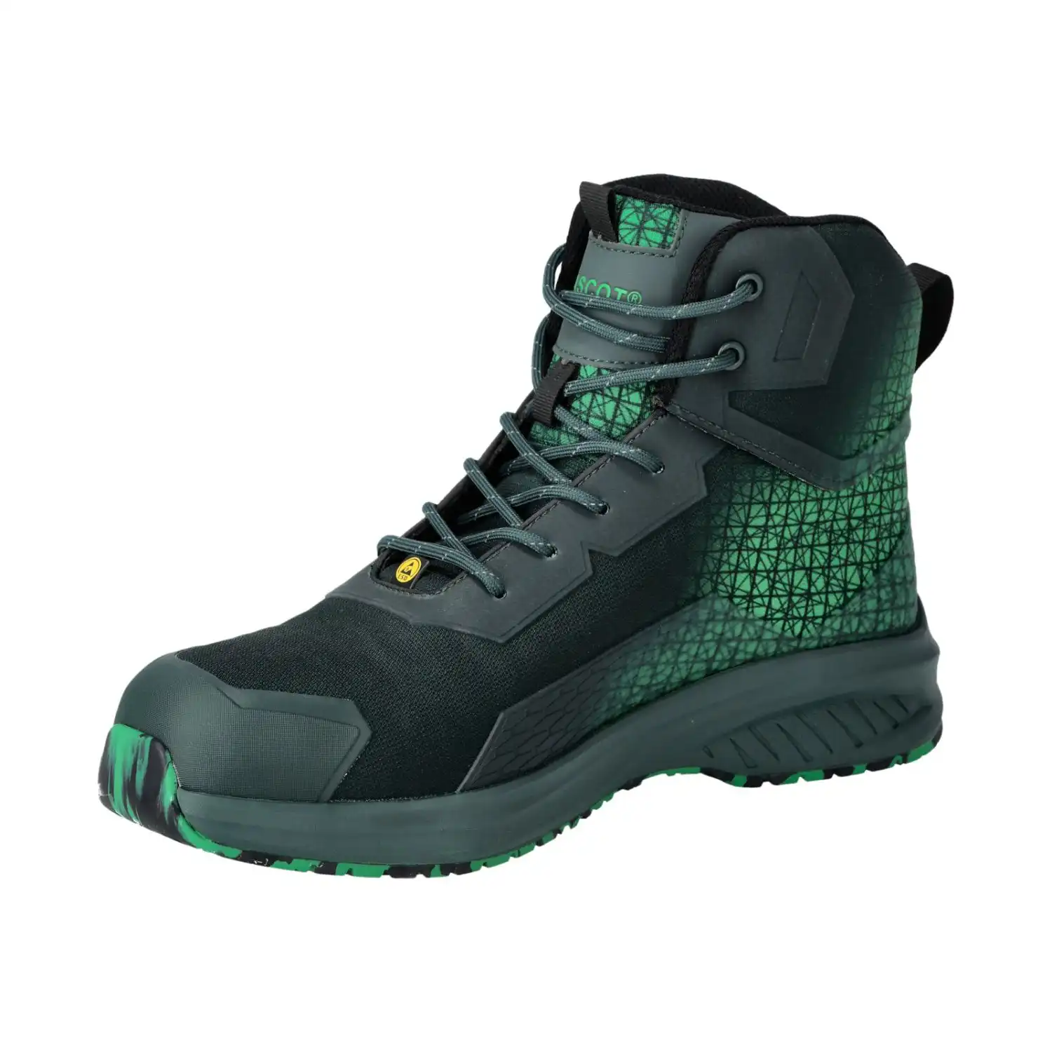 Sicherheitshochschuh S3S "ACCELERATE" Grün/Grasgrün in 45 - Thumbnail 1