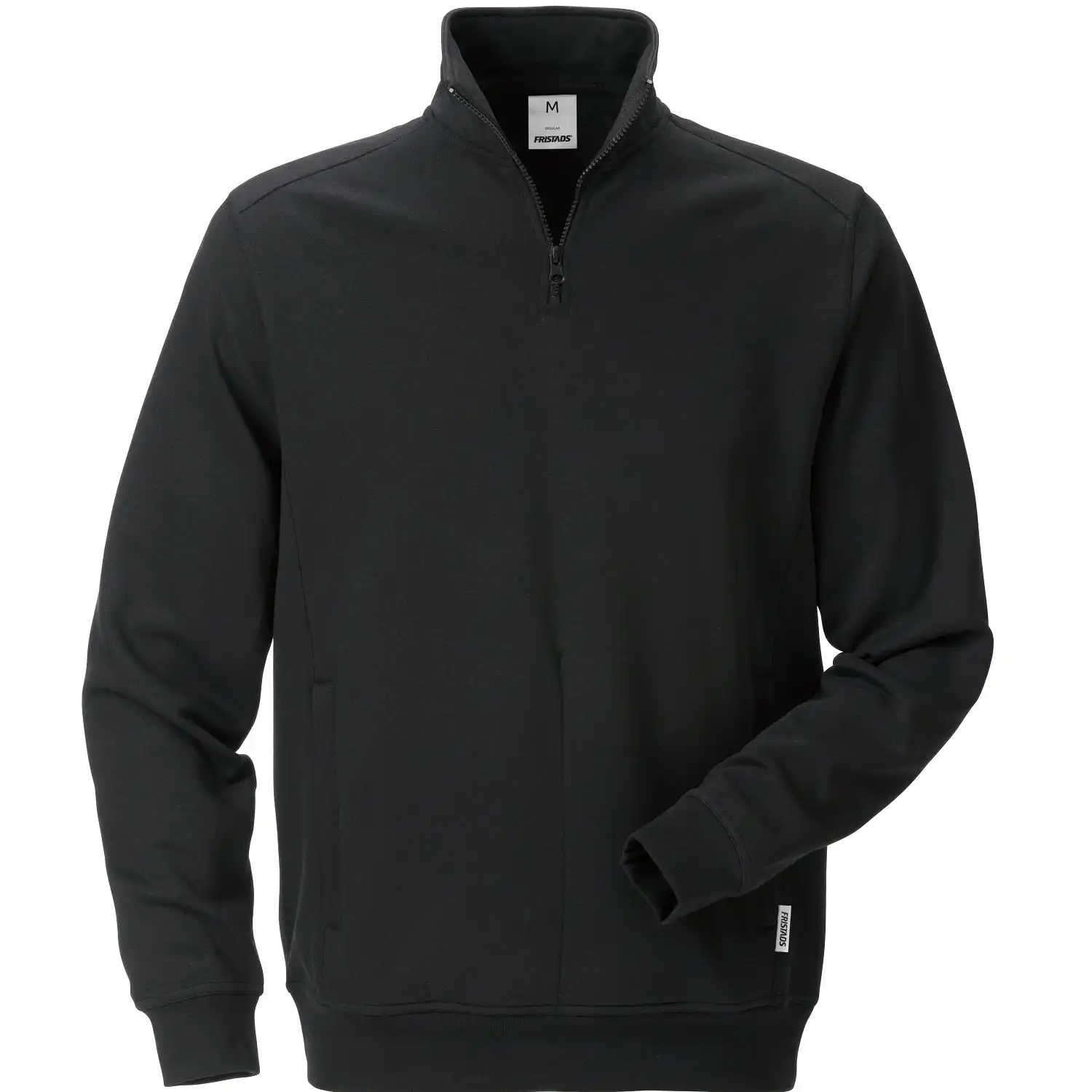 Zip-Sweatshirt "7607 SM" in schwarz, S - Thumbnail 1