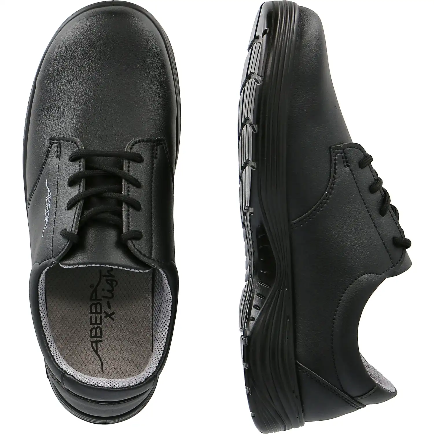 Berufshalbschuhe O2 "711127" X-Light schwarz in 45 - Thumbnail 2