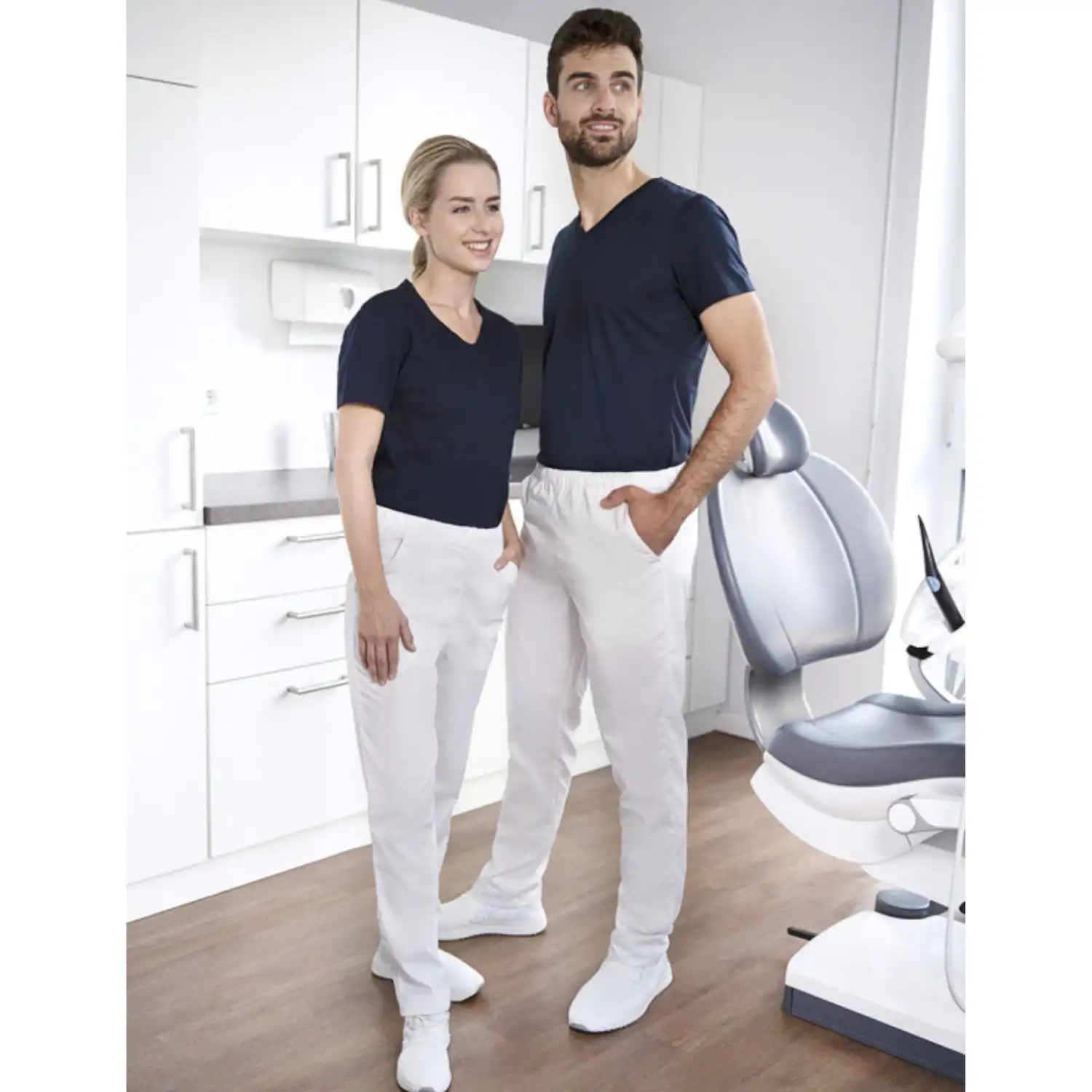 Herren Schlupfhose Essential "HM 14" in L, Weiß - Thumbnail 6