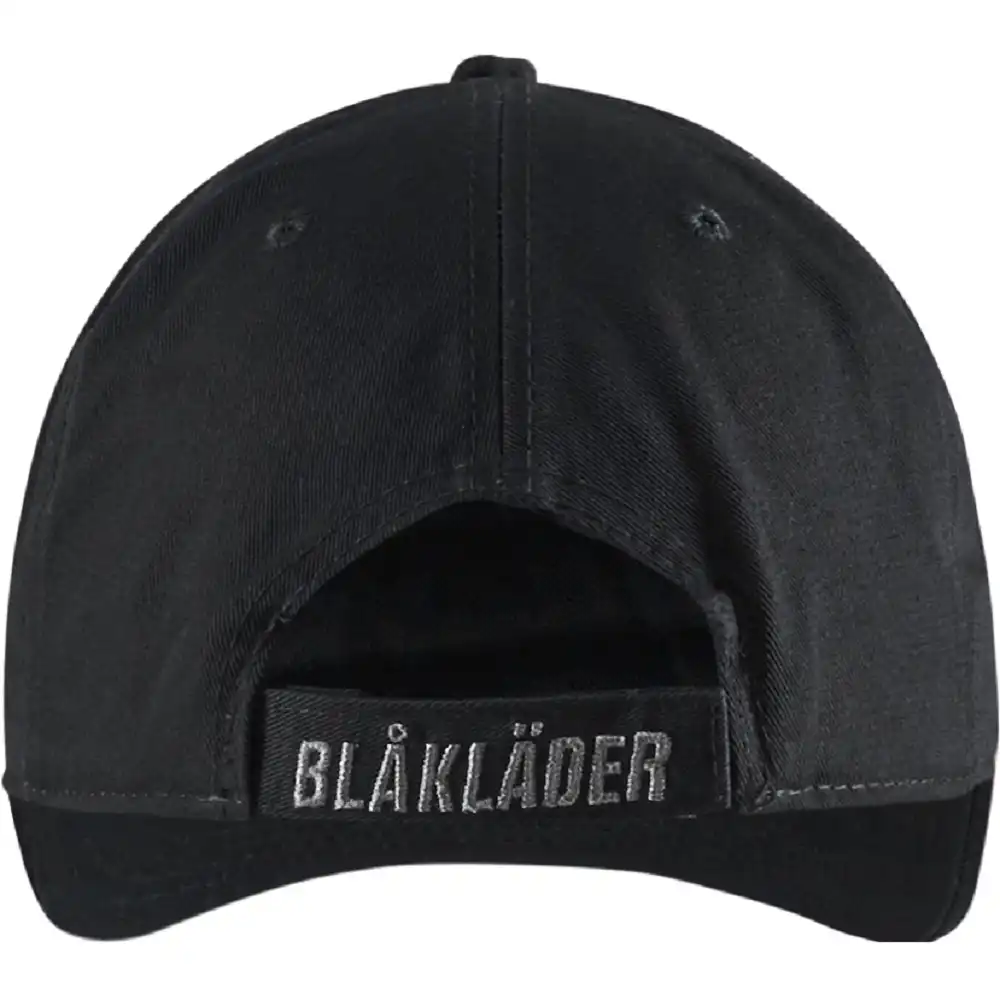 Baseballkappe "2049" schwarz in schwarz - Thumbnail 2