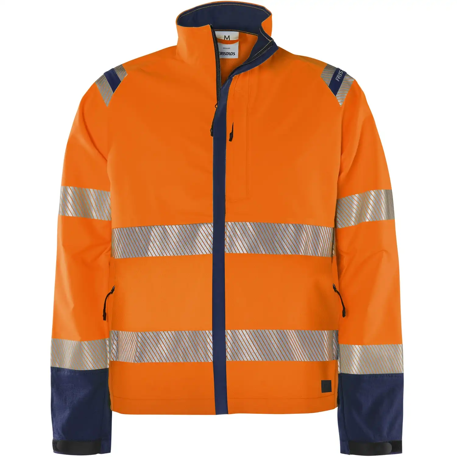 Warnschutz Stretch Bundjacke "4647 GSTP" Green Stiby in orange/marine, XS - Thumbnail 1