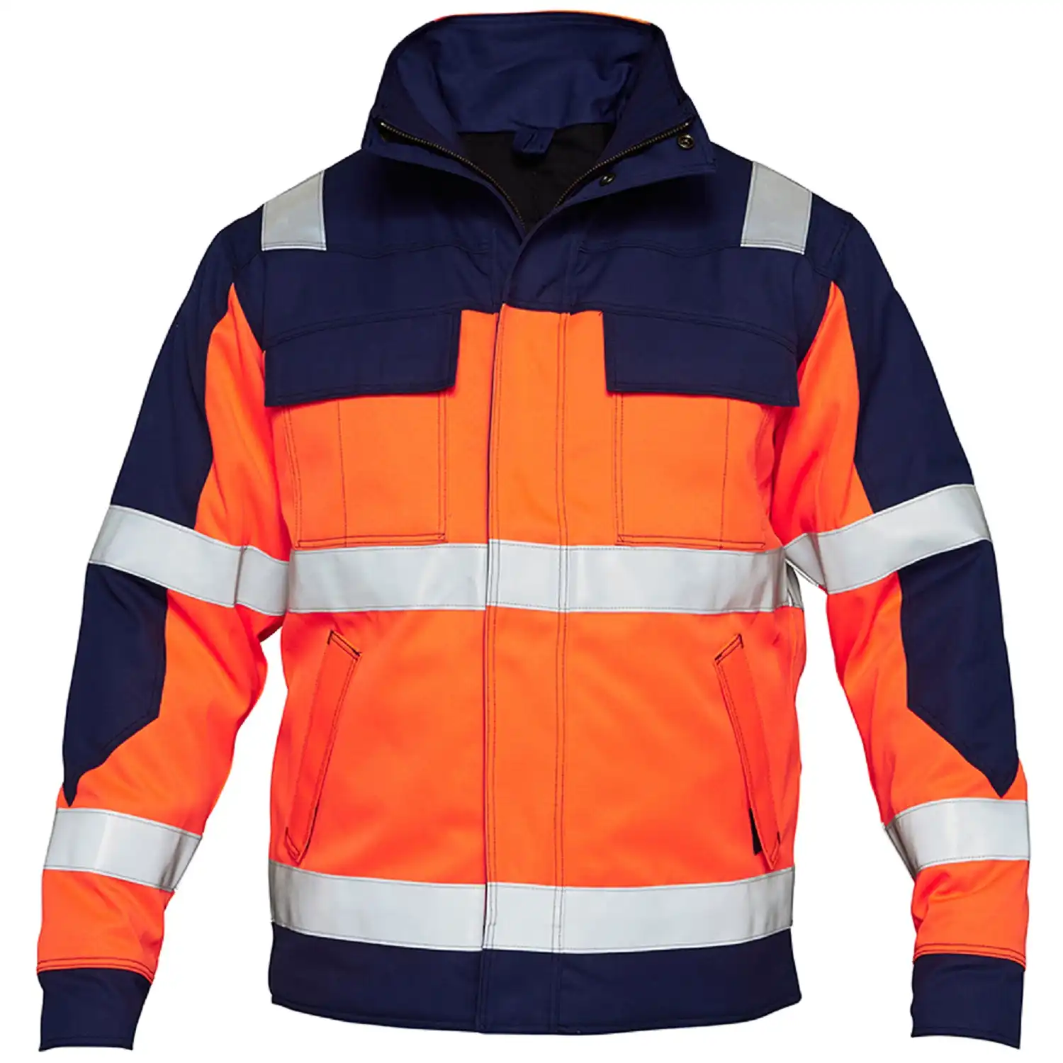 Multinorm Winterjacke "1935-830" Safety+ Kl. 2 zweifarbig in XXL - Thumbnail 1