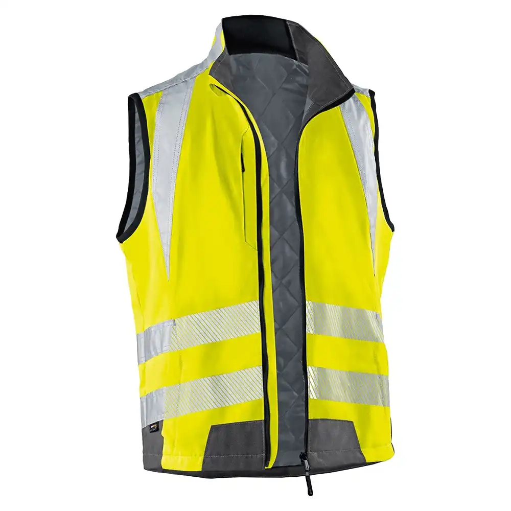 Warnschutz-Weste "REFLECTIQ" in warngelb/anthrazit, 3XL - Bild 1