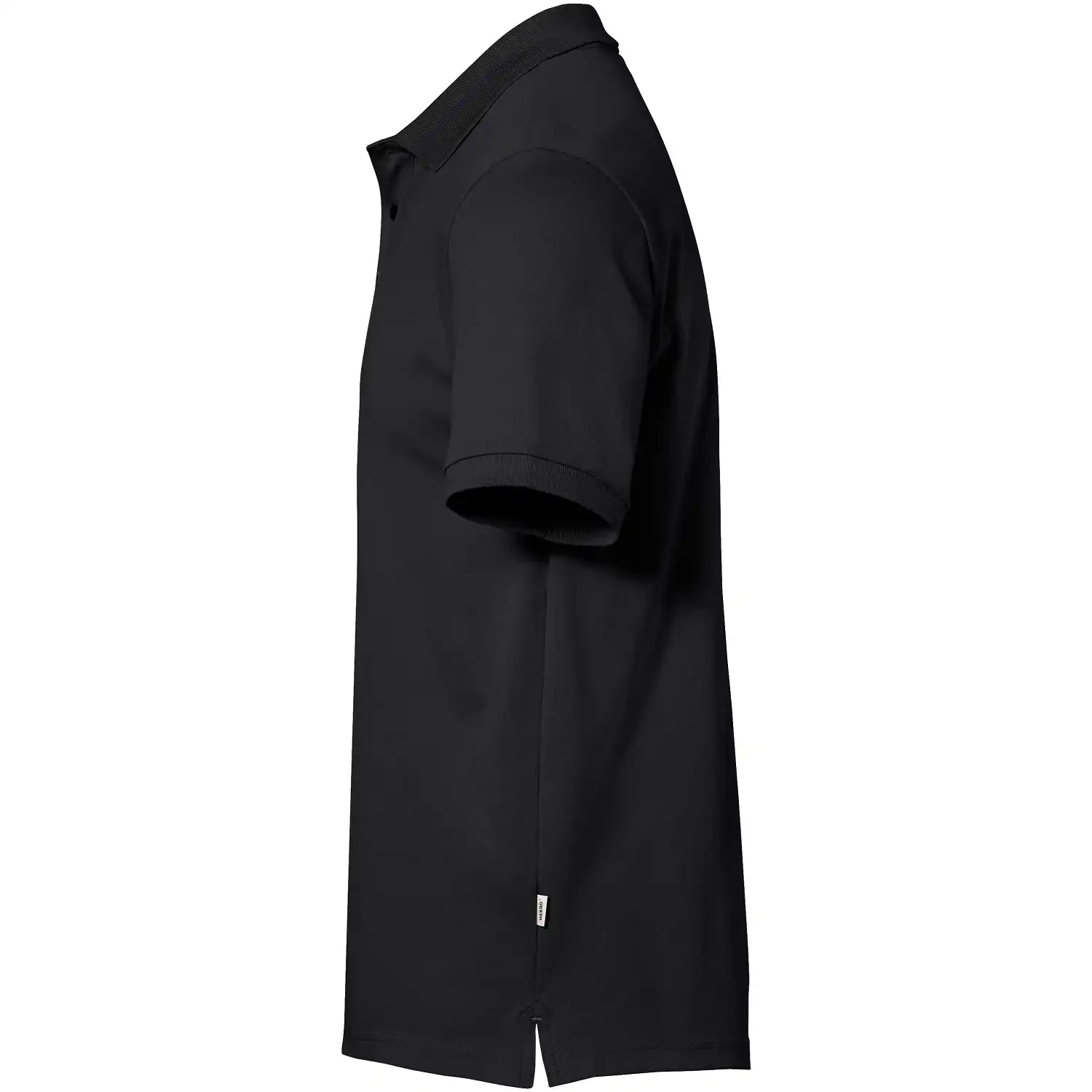 Polo-Shirt "COTTON-TEC" 814 in schwarz, L - Thumbnail 3