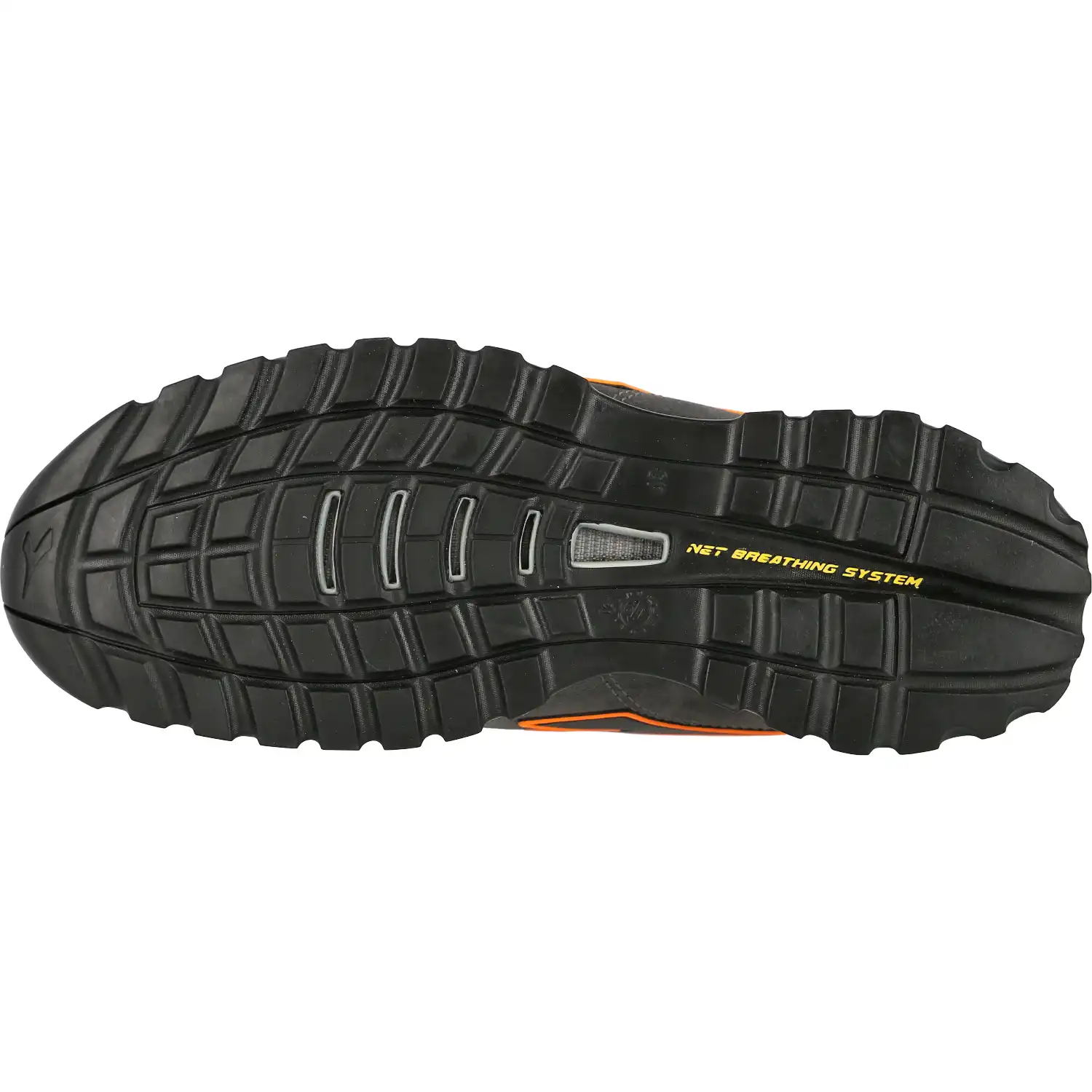 Sicherheitshalbschuhe S3 "GLOVE NET LOW PRO" asphalt/orange in 35 - Thumbnail 3