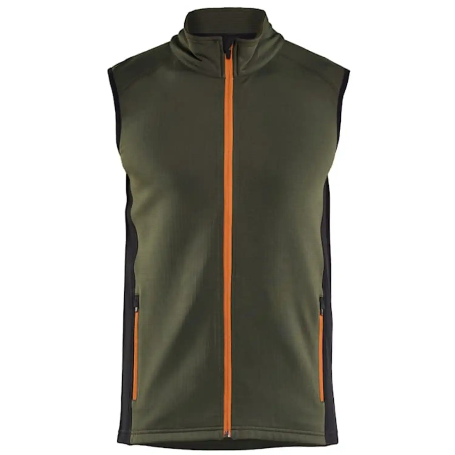 Fleeceweste "STRIKER" Blakläder in waldgrün/rost, M - Thumbnail 1