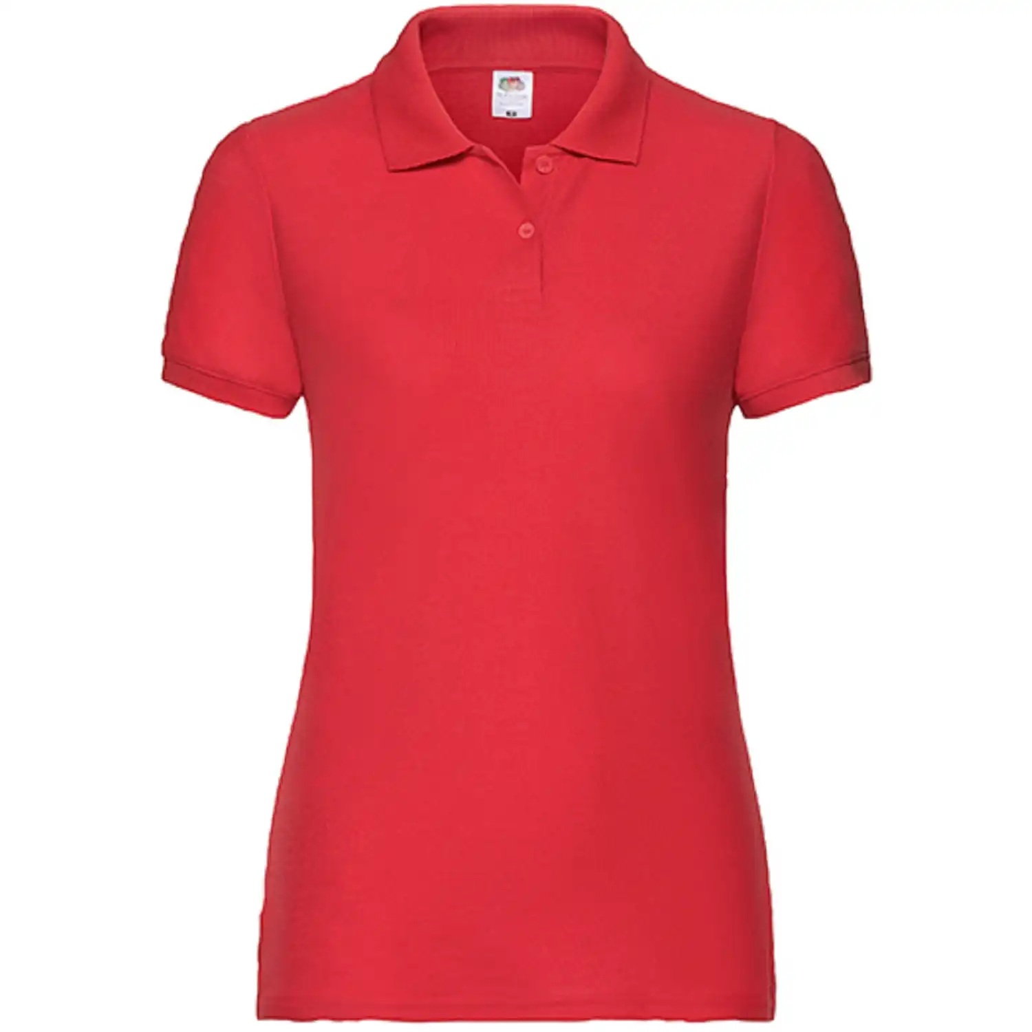 Damen Polo-Shirt "F517" in red, XL - Thumbnail 1