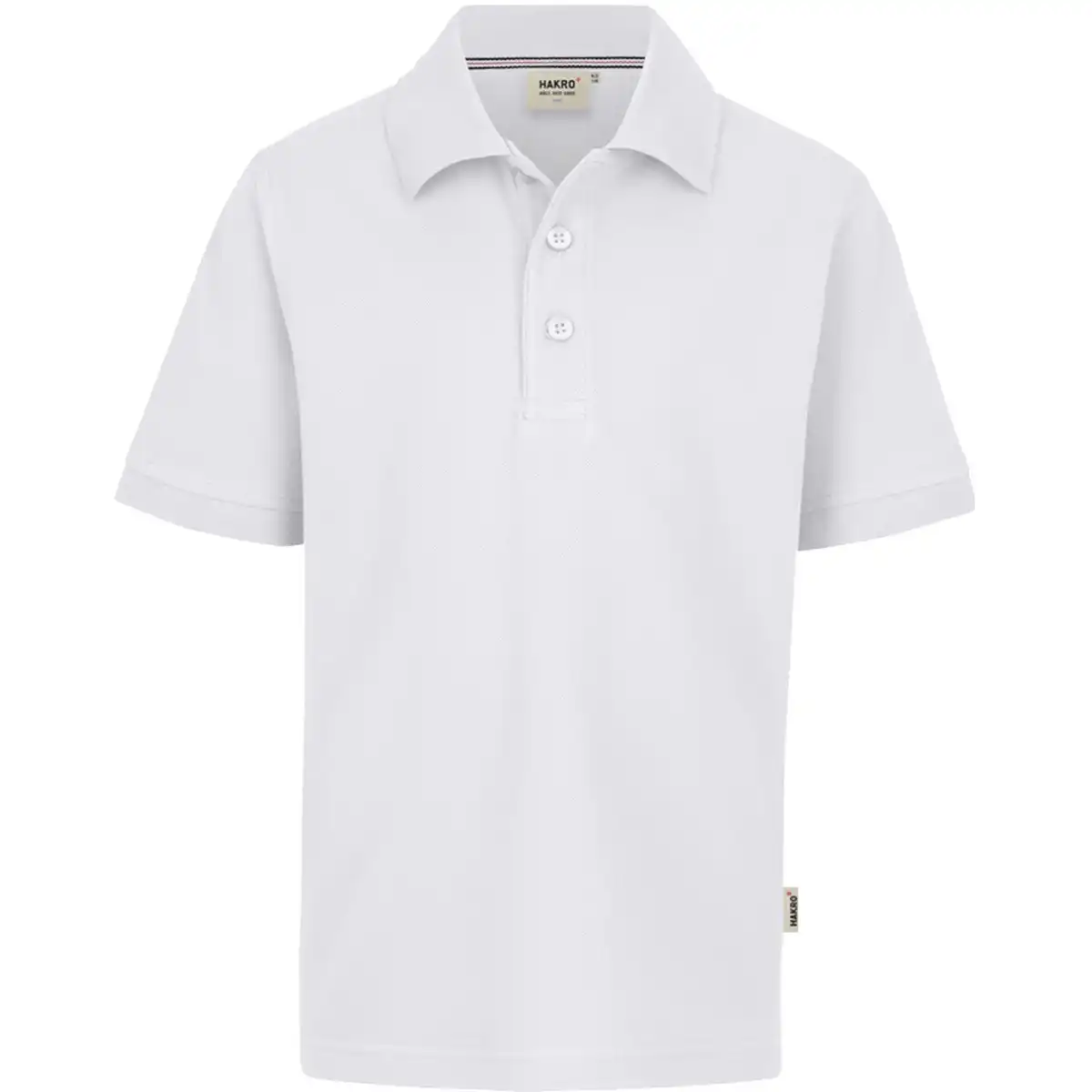 Kinder Polo-Shirt "CLASSIC" 400 in 164, Weiß - Thumbnail 1