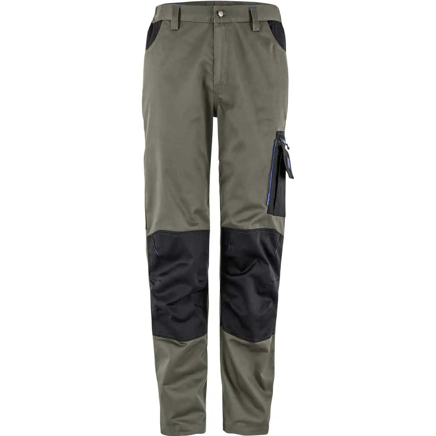 Bundhose "XWORK" in oliv/schwarz, 48 - Thumbnail 1