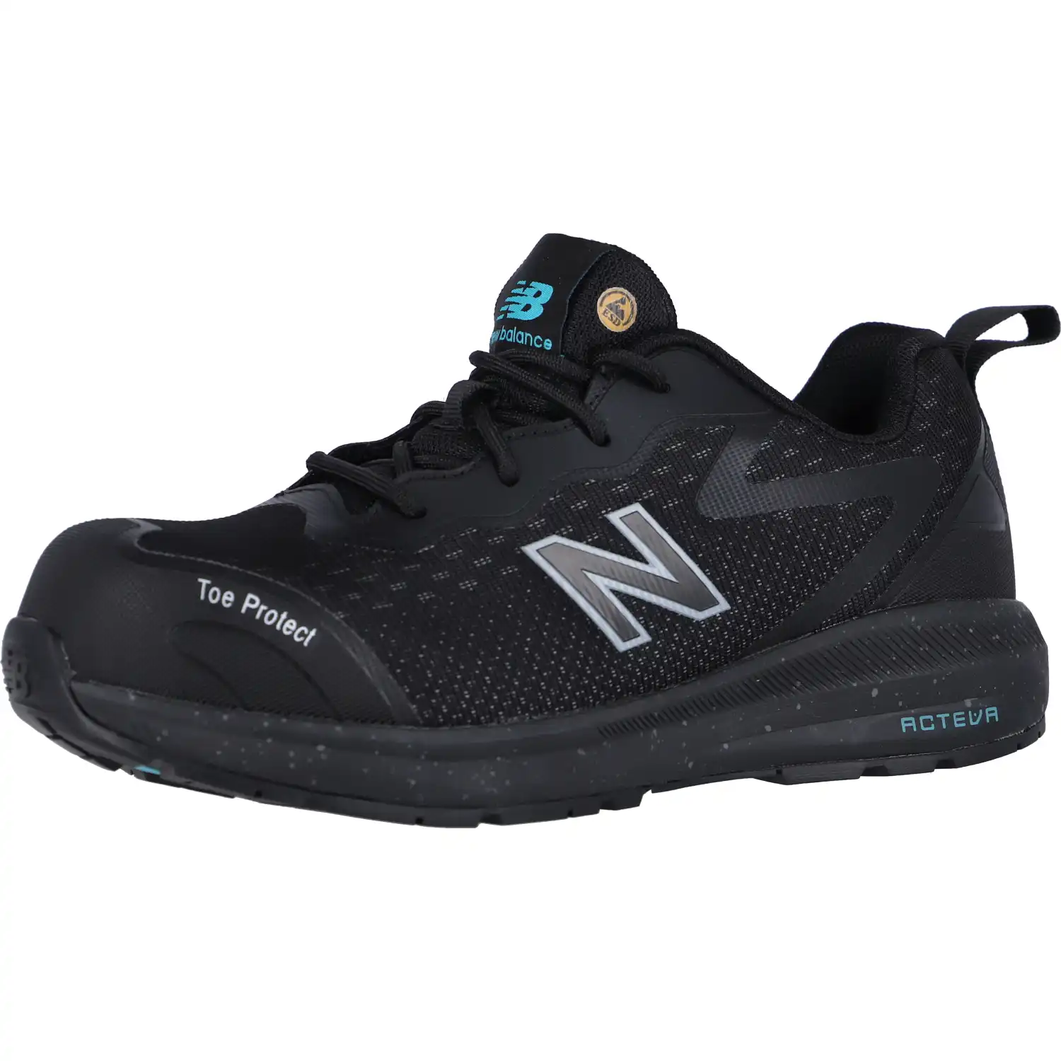Damen Sicherheitshalbschuh S1P "Logic" schwarz/blau in US 7,5 (38,5) - Thumbnail 1