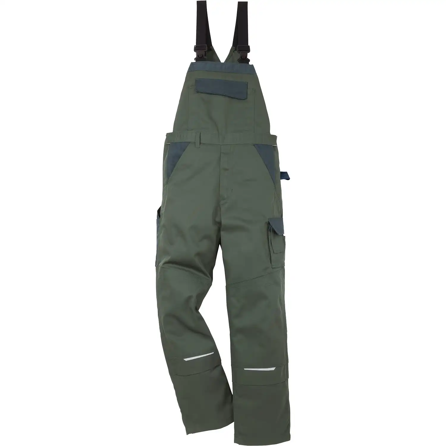 Latzhose "1009" Icon Two Luxe in armygrün, C52 - Bild 1