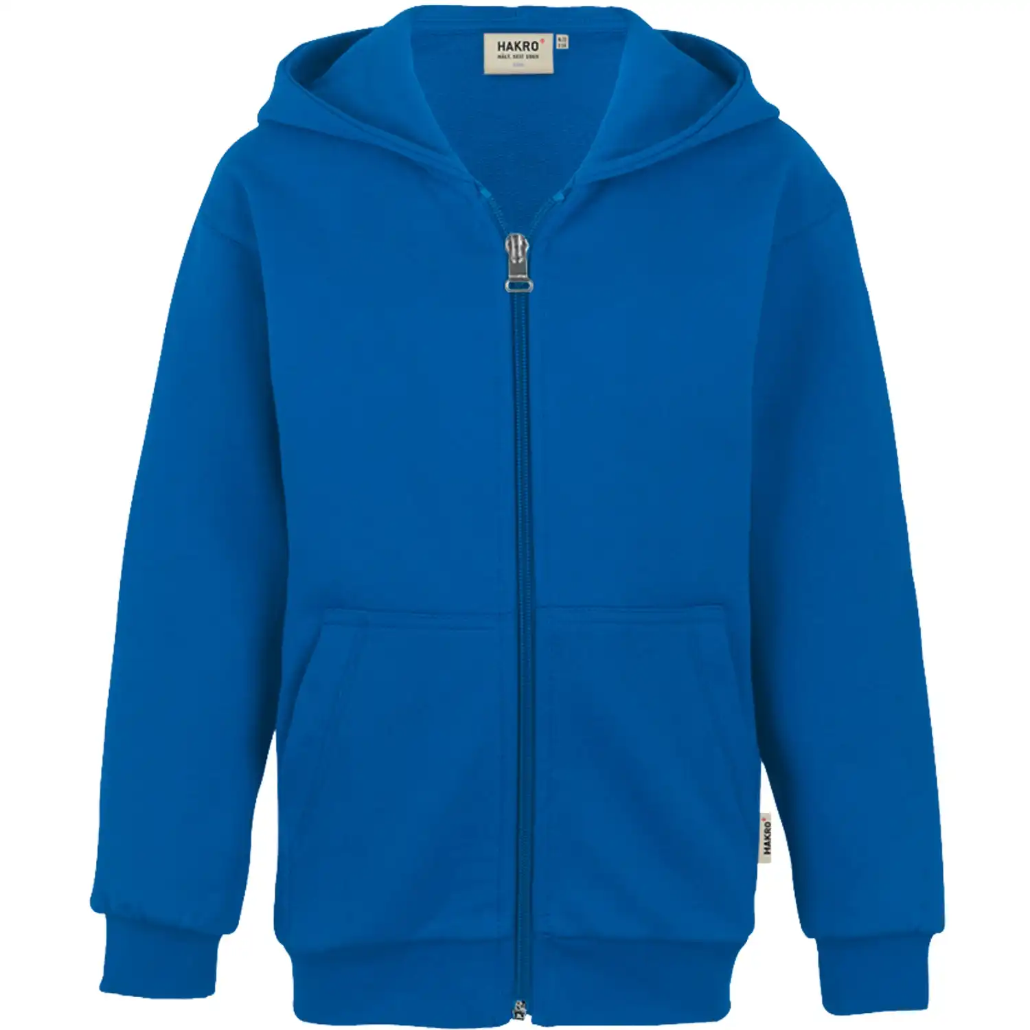 Kinder Premium-Sweatjacke 620 in royal, 116 - Bild 1