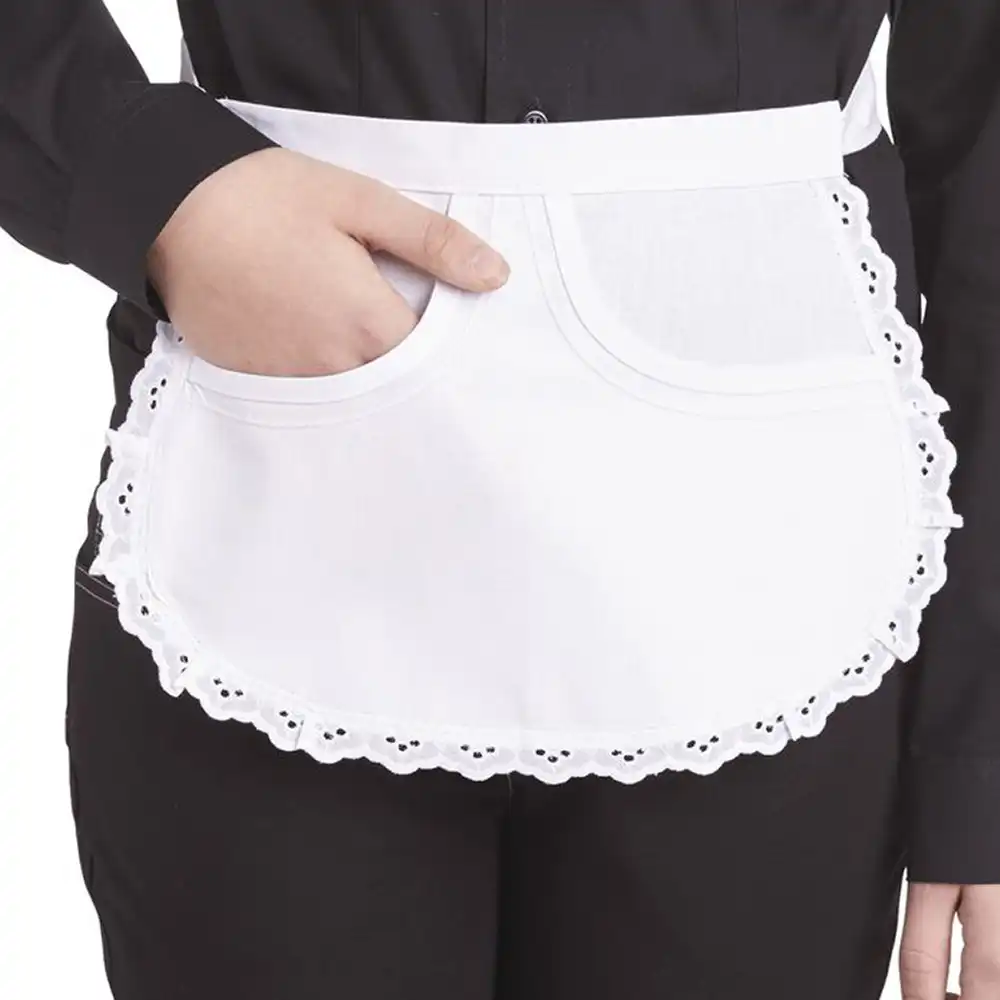 Damen- Servierschürze 25cm "02/62" Rundbiesen - Bild 1