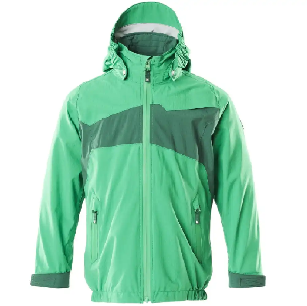 Kinder Hardshelljacke "ACCELERATE" in grasgrün/grün, 104 - Bild 1