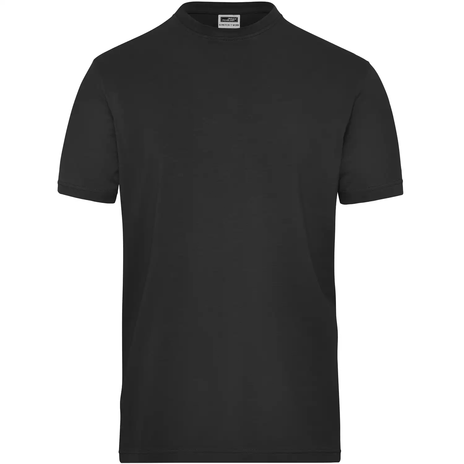 Bio Stretch T-Shirt "JN1802" UV-Schutz in black, M - Bild 1
