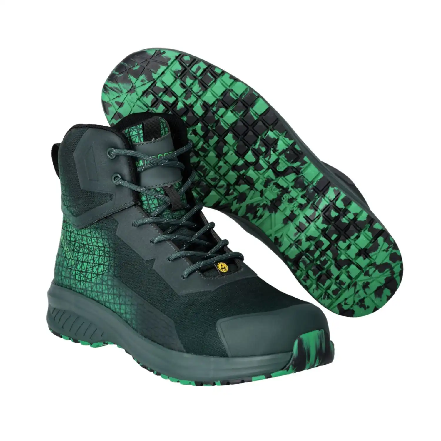 Sicherheitshochschuh S3S "ACCELERATE" Grün/Grasgrün in 45 - Thumbnail 5