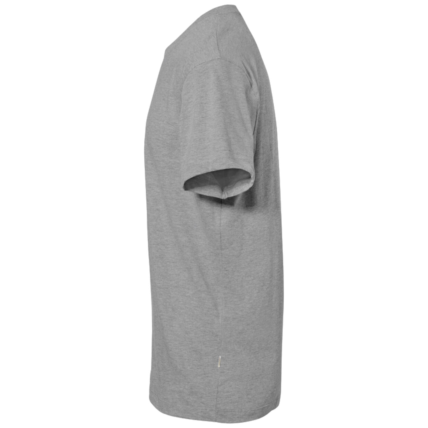 T-Shirt "Classic" 292 in grau-meliert, L - Thumbnail 3