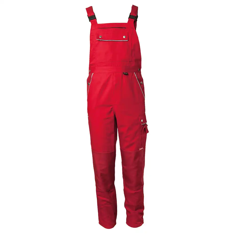 Latzhose "CANVAS 320" Cordura®-Besatz in 50, Rot - Thumbnail 1