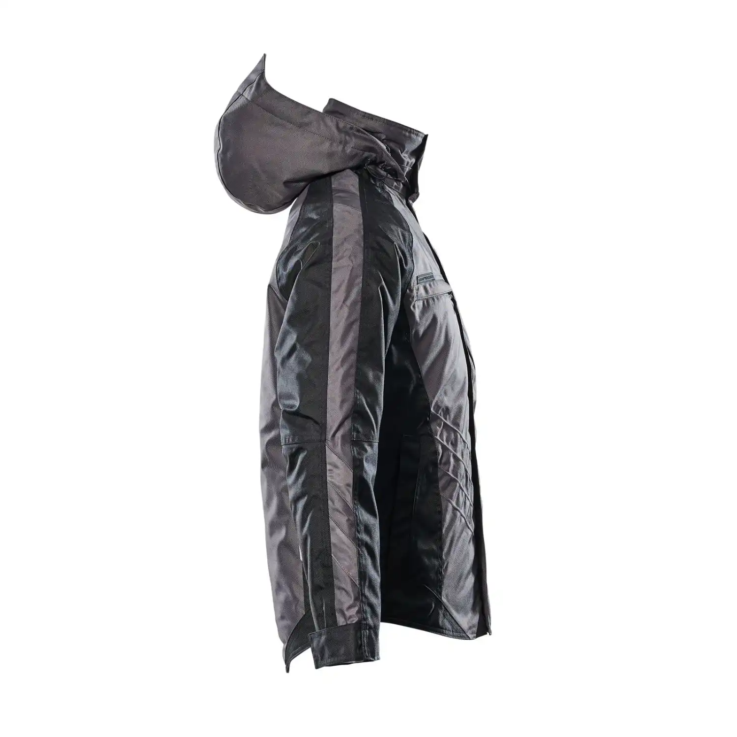 Pilotjacke "FRANKFURT" Unique mehrfarbig in anthrazit/schwarz, XXL - Thumbnail 4