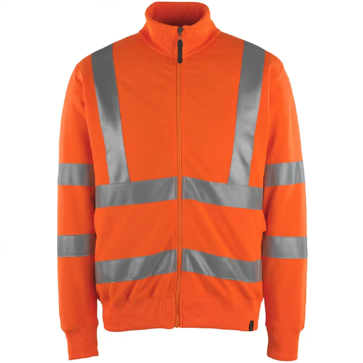 Warnschutz Sweatjacke "MARINGA" Safe Classic in fluororange, XXL - Bild 1