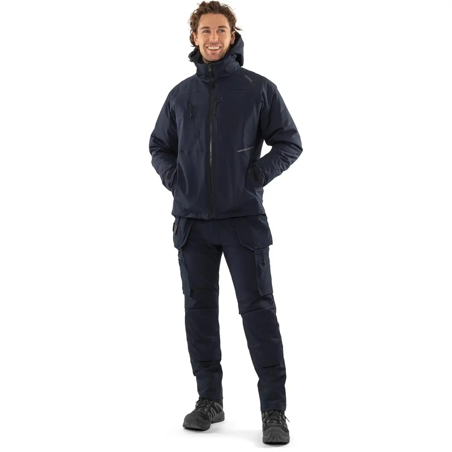 Winterjacke Stretch "4883 GLS" in schwarz, L - Thumbnail 5