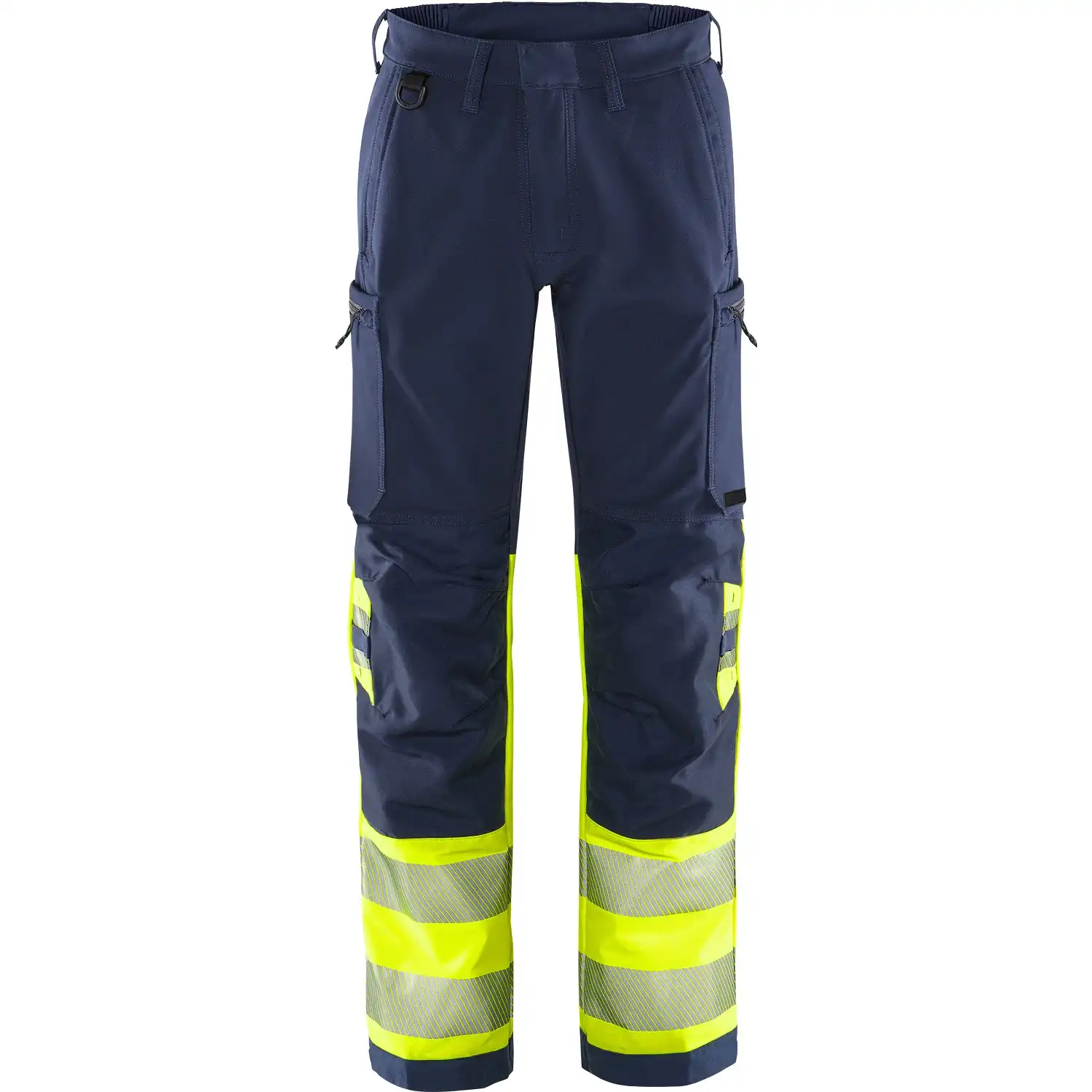 Warnschutz Stretch Servicehose Kl. 1 "2647 GSTP" Green Stiby in gelb/marine, C52 - Thumbnail 1