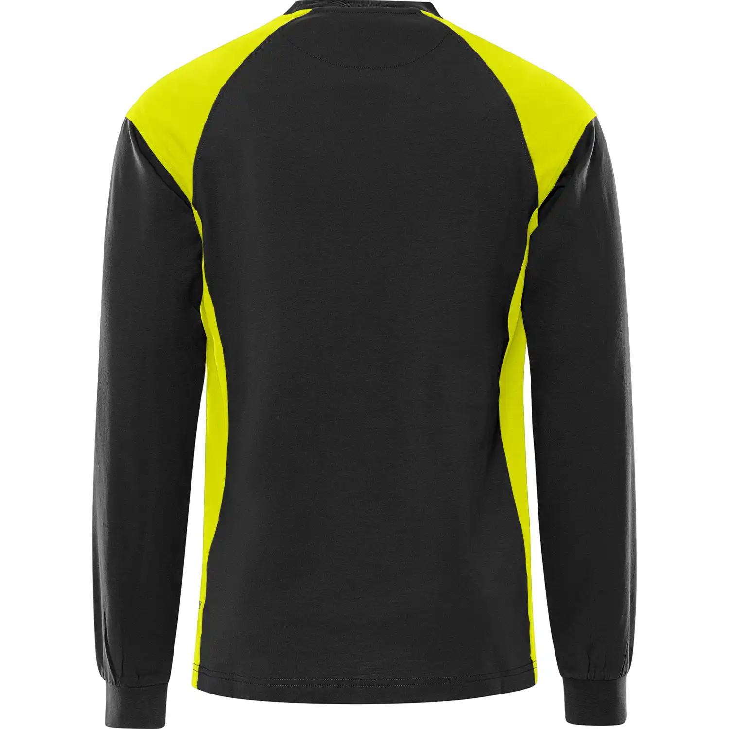 Langarmshirt "7071 GTM" Skarup in schwarz/gelb, M - Thumbnail 2