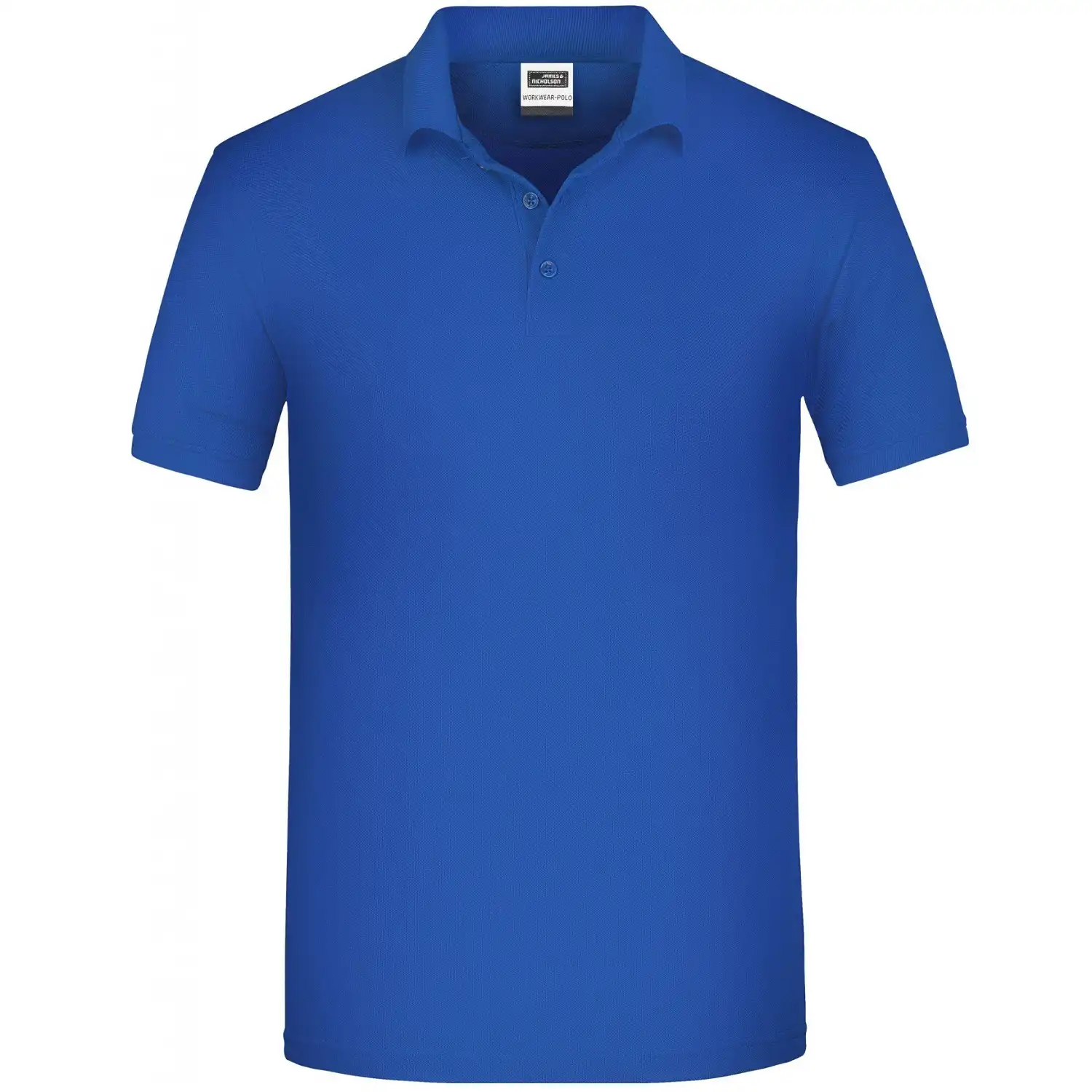 Bio Polo T-Shirt "JN874" in royal, 3XL - Bild 1