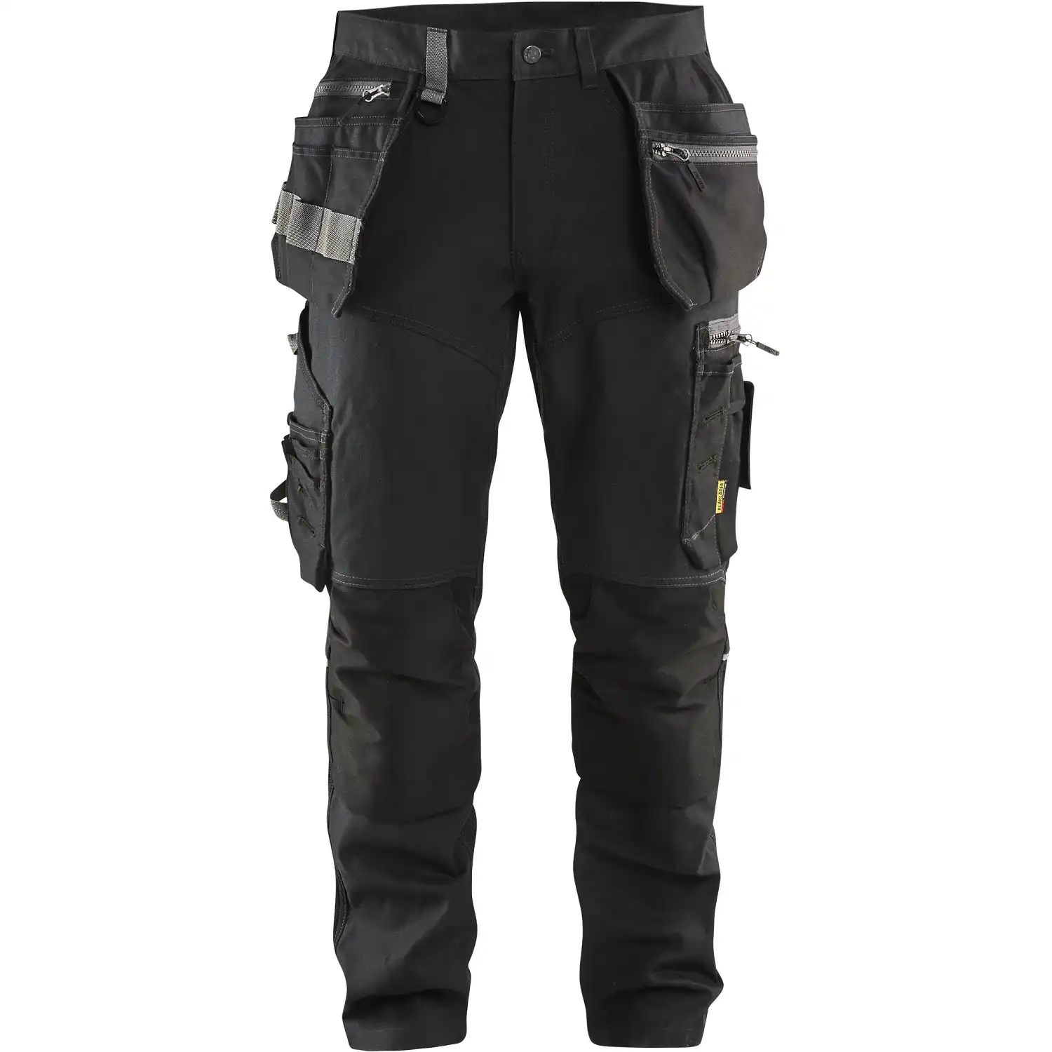 Stretch Handwerkerhose "1599" in schwarz, C146 - Thumbnail 1