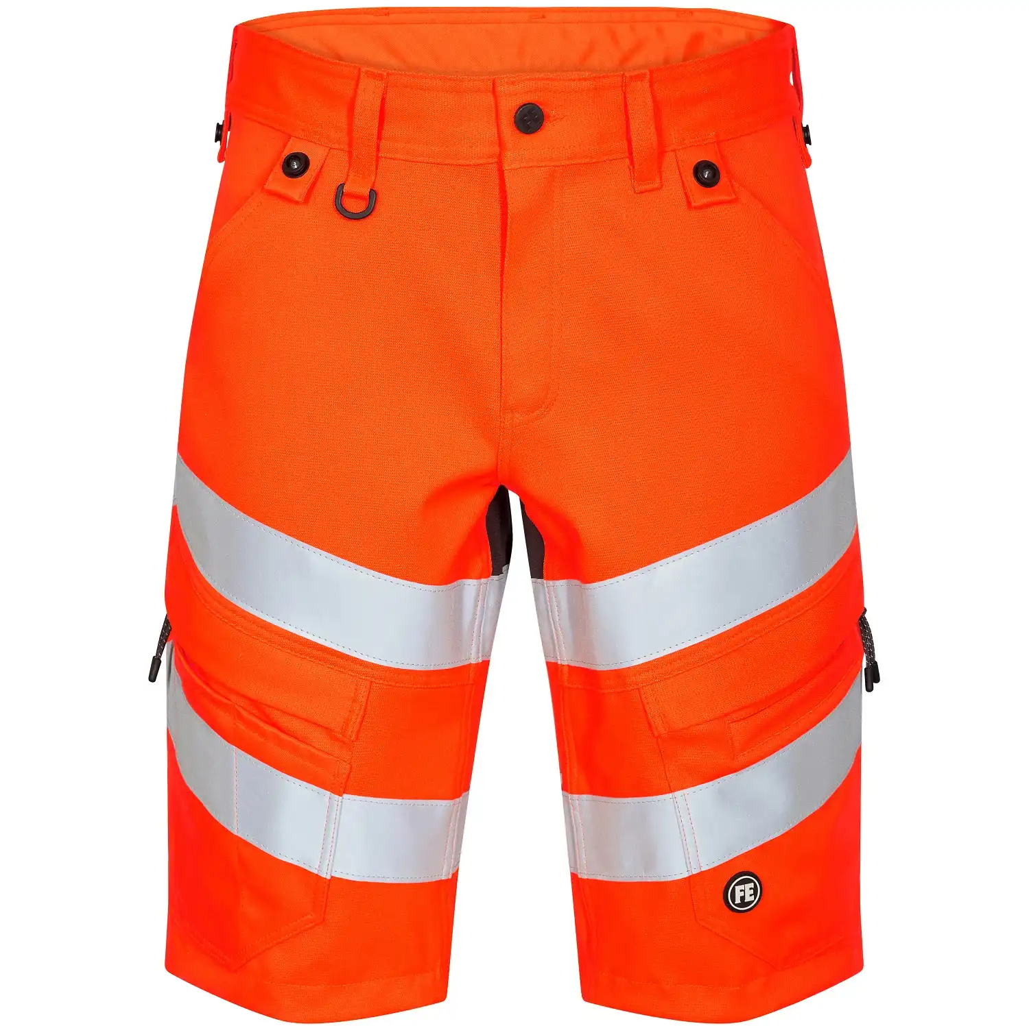 Warnschutz Stretch Shorts "6546-314" Safety in orange/anthrazit, 48 - Thumbnail 1