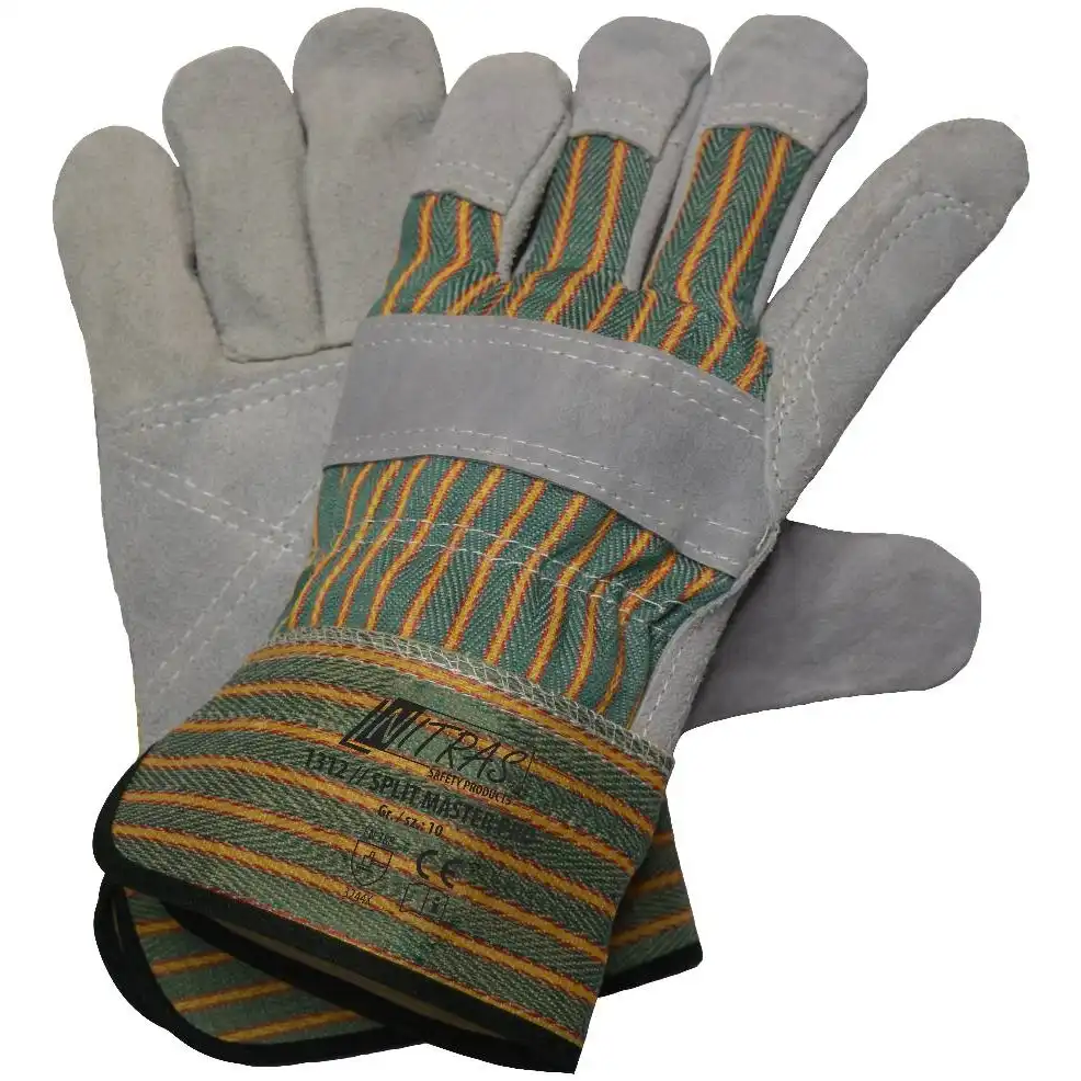 Rindspaltleder-Handschuhe SPLIT MASTER PRO Größe 10 - Bild 1